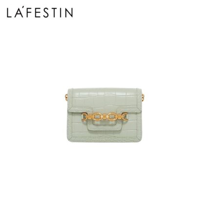 LAFESTIN Designer Morandi Color one-shoulder small square bag
