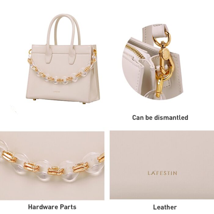LA FESTIN Designer chain shoulder handbag