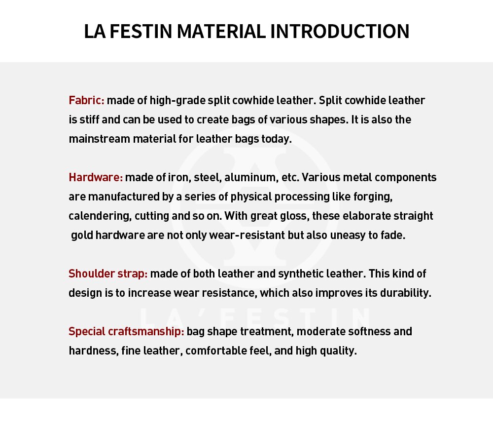 LA FESTIN Limited Edition Doudou Baguette bag