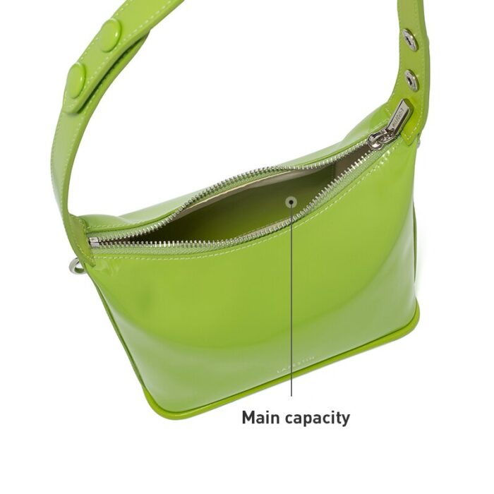 LAFESTIN glossy designer handbag