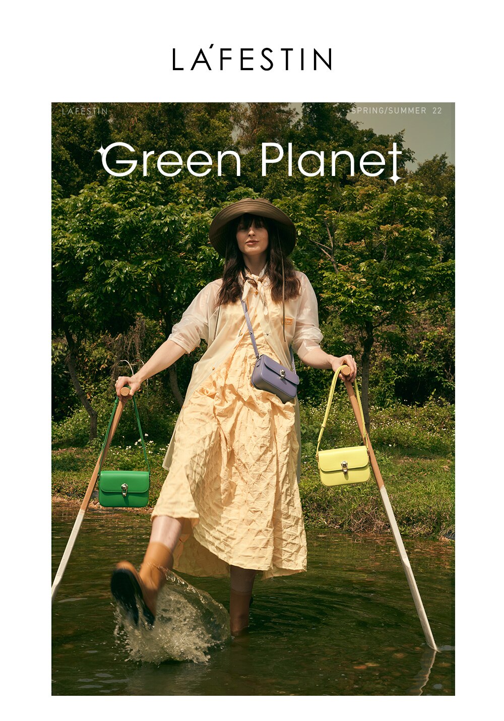 LA FESTIN Green Planet Stack Bag