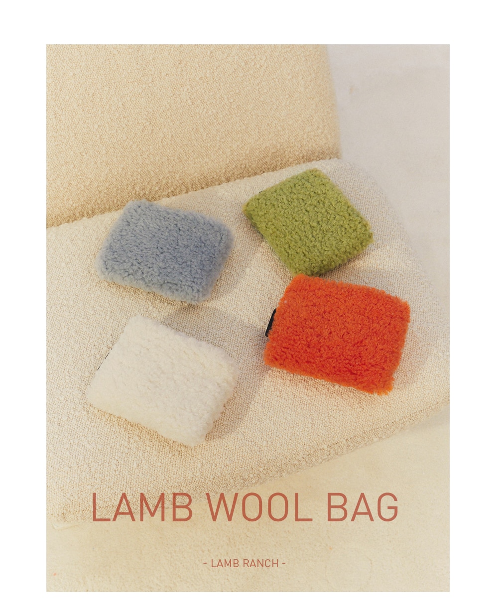 La Festin Lamb Ranch Woollen Wallet