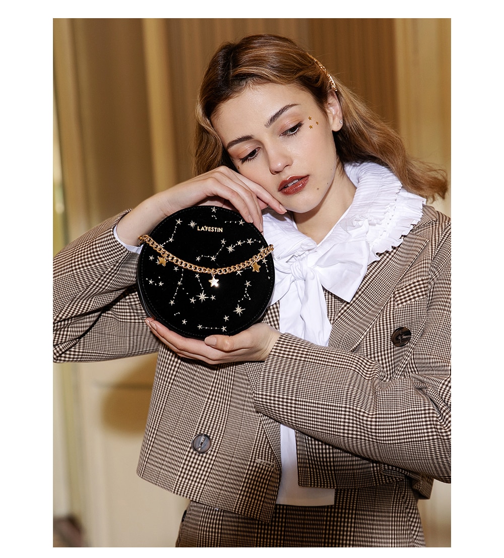 La Festin Golden Stars Handbag